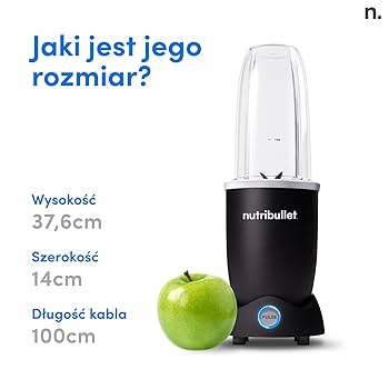キッチン家電 nutribullet PRO Nutribullet Pro 1200, blender elektryczny, rozdrabniacz